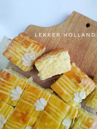 Cara Gampang Menyiapkan Resep Lekker Holland (Dutch Buttercake-Boterkoek) yang Bisa Manjain Lidah Anti Ribet, Bikin Ngiler