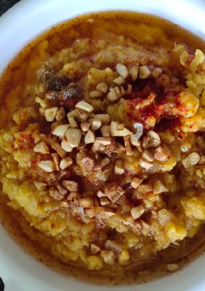 A picture of Dal tadka.