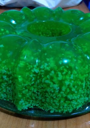 Foto resep Puding lumut simple