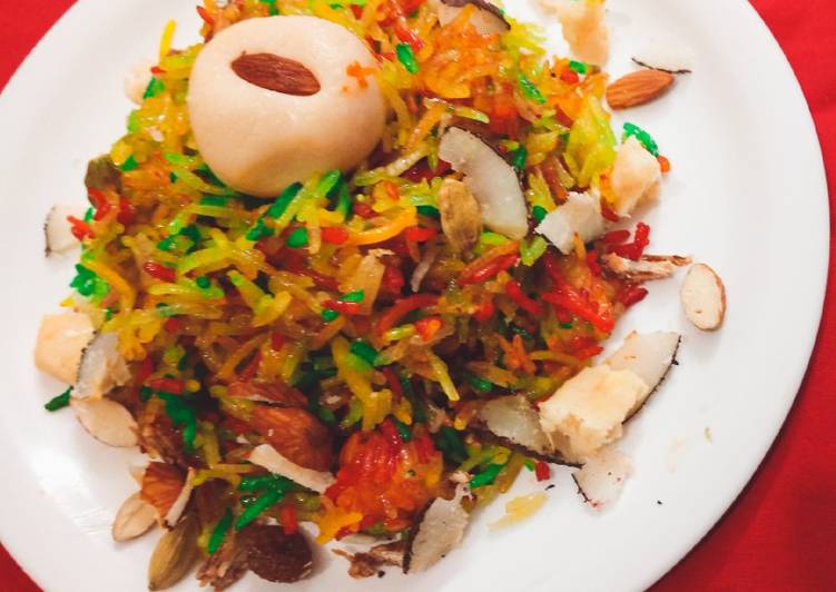 Malai pedha mutanjan (Kashmir's dessert)