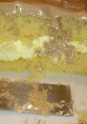 Una foto de Torta en microondas