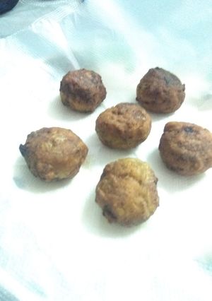 A picture of Mutton koftas.
