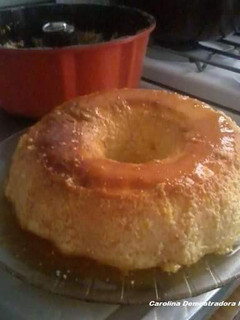 Una foto de Flan casero