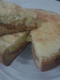 Una foto de Tarta de dulce de leche y coco