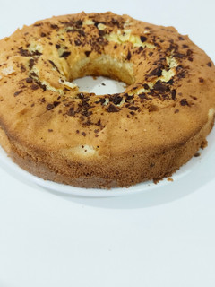 Una foto de Budín de naranja con harina de arroz (sin tacc)
