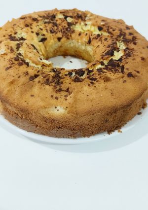 Una foto de Budín de naranja con harina de arroz (sin tacc)