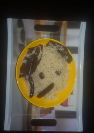 A picture of Jeera rice.