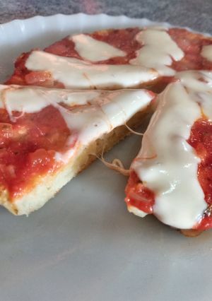 Una foto de Pizza de papas