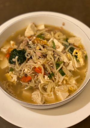 Foto resep Mie Cakalang khas Manado