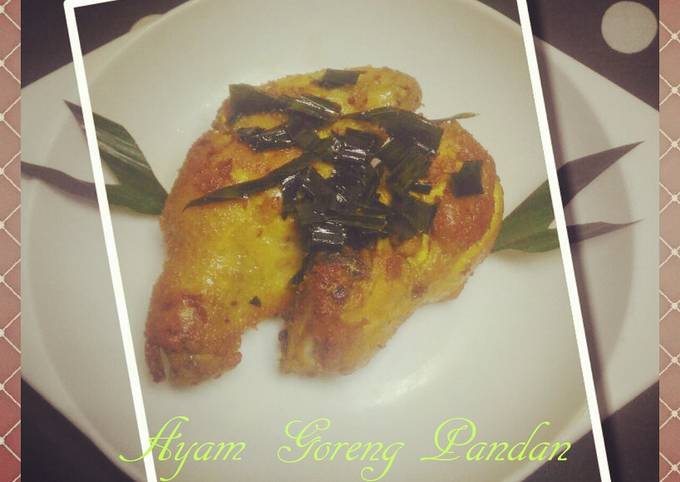 Ayam goreng pandan Malas #BikinRamadanBerkesan