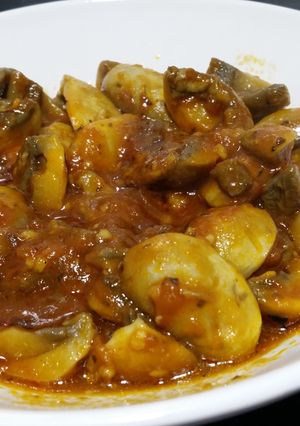 A picture of Mushrooms a la grecque.