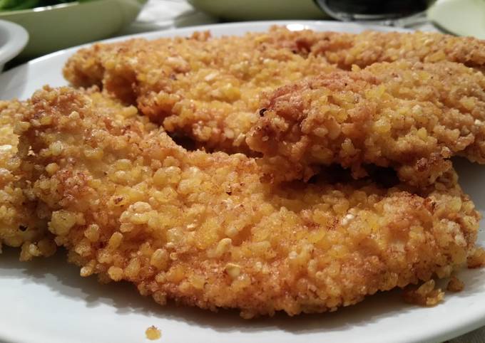 Crunchy Fried Chicken with Lemon and Ginger