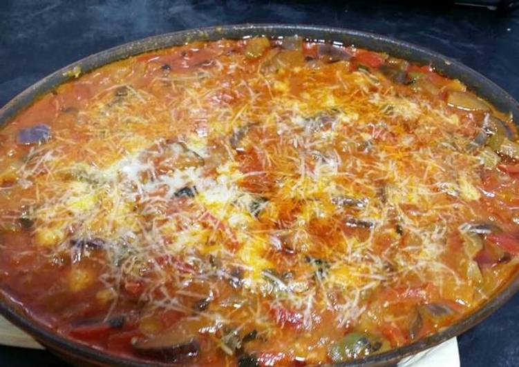 Recipe of Quick Vegetarian lasagna