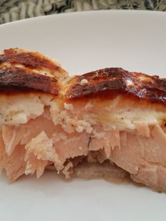 A picture of Crisp citrus roasted salmon.