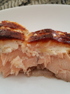A picture of Crisp citrus roasted salmon.