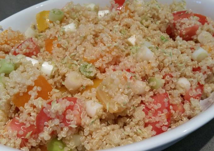 Steps to Prepare Homemade Quinoa salad