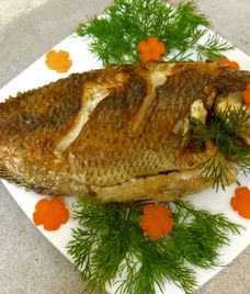 cá rô phi nồi chiên không dầu