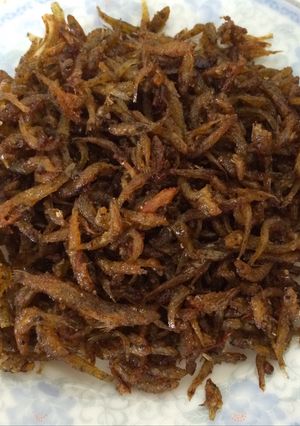 Hình của món Bống tiêu chiên giòn rim mắm .