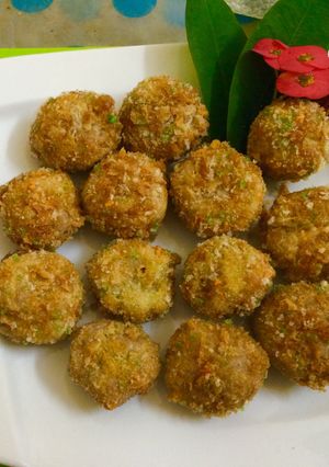 Hình của món Khoai hương chiên .