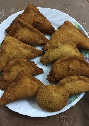 صورة لوصفة فطاير التوست بالدجاج 😍