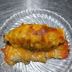 A picture of Jalapeno popper Hasselbeck potatoes.