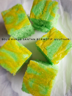 Foto resep Bolu kukus santan bermotif