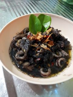 Foto resep Cumi Hitam Pedas