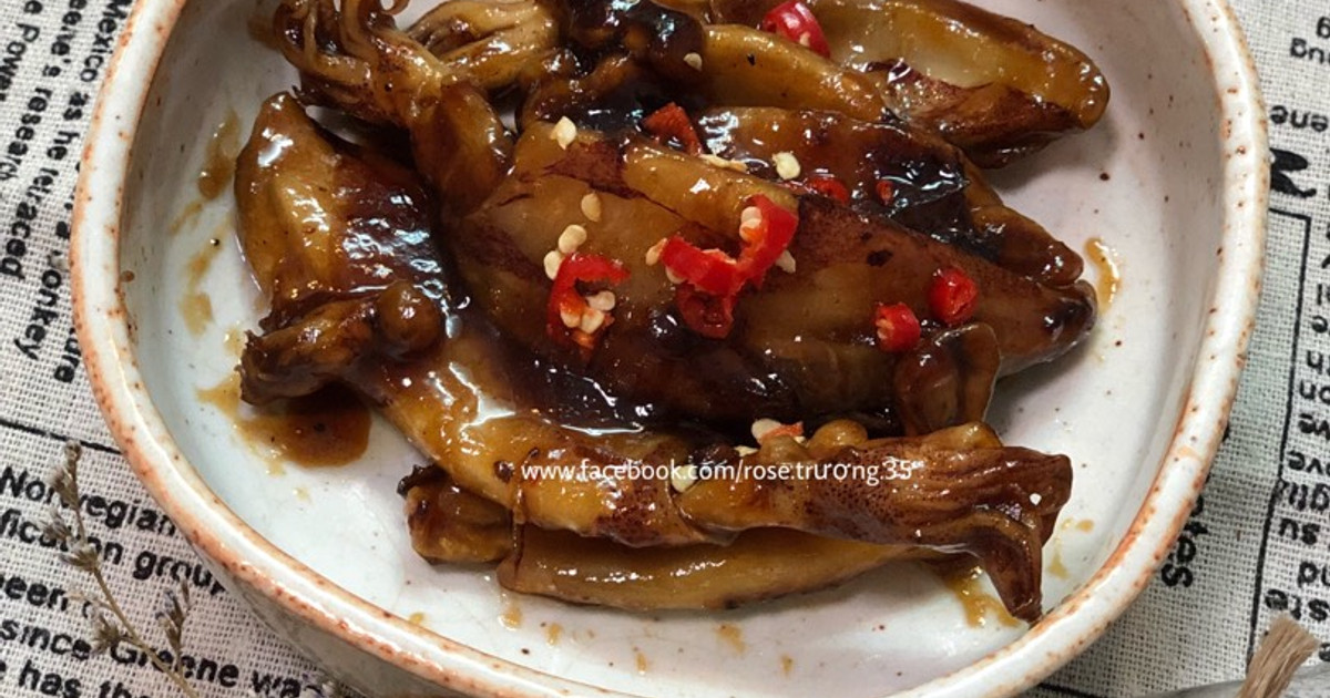 Cách Làm Món Mực Ram Sốt Me Cay của Rose Truong - Cookpad
