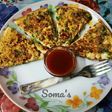 ভেজিটেবল চীজ অমলেট(Vegetable cheese omelette recipe in Bengali)