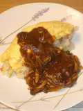 Omurice with Demi-Glace Sauce
