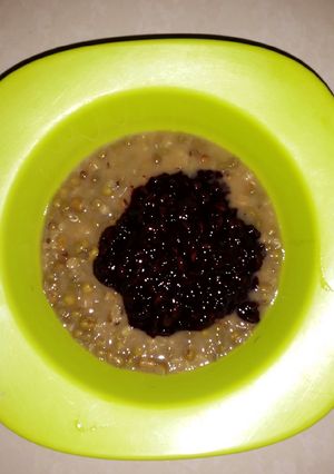 Foto resep Bubur kacang ketan hitam