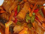 Gurame Goreng Asam Manis
