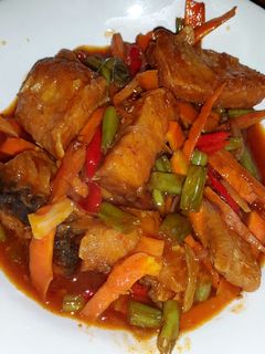 Foto resep Gurame Goreng Asam Manis
