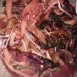Tumis Bayam Merah, Enoki dan Shitake