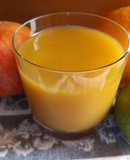 Zumo de frutas de otoño