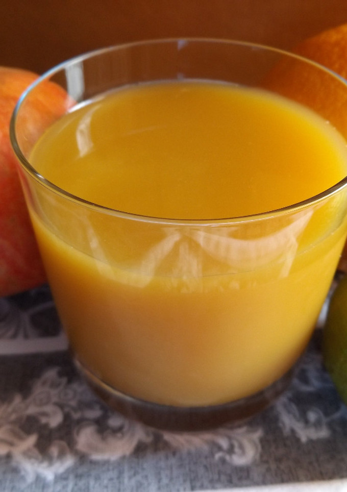 Una foto de Zumo de frutas de otoño