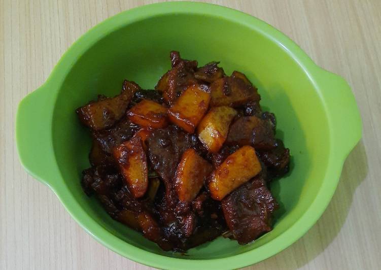 Daging Kentang Bumbu Kecap