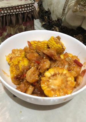 Foto resep Udang Saus Padang