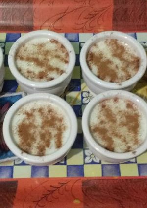 Una foto de Arroz con leche a mi manera