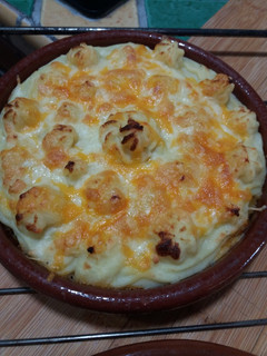 Una foto de Pastel de puerros