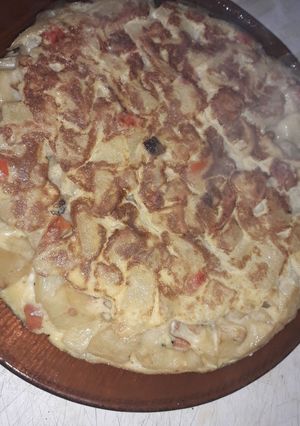 Una foto de Tortilla de papa