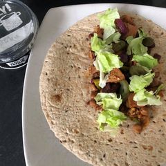 A picture of Jackfruit Tacos or Wraps.