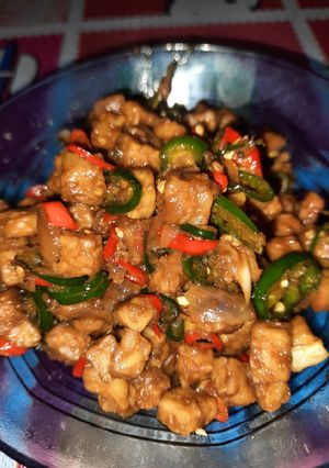 Foto resep 14) Orek Tempe Basah