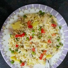 A picture of Peas Pulao.