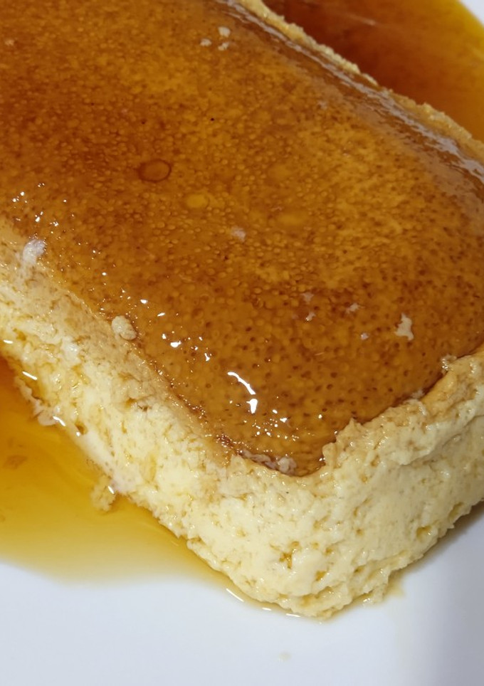 Una foto de Flan de huevo