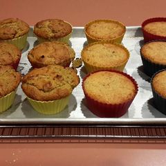 A picture of Gerry's Date & Orange Muffins.