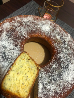 Une photo de Cake citron et pavot