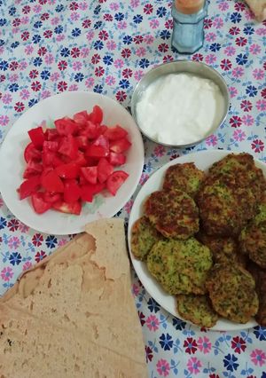عکسی از دستور کتلت با گوشت بوقلمون دستپخت مادر عزیزم ❤️
