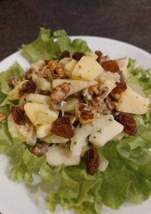 Une photo de Salade Waldorf