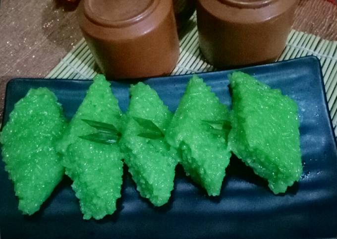 Resep Wajik Pandan oleh Harijah Harun - Cookpad